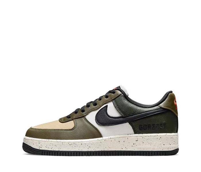 Men's Air Force 1 Low White/Cream/Olive Shoes 250